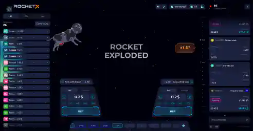Jouez à Rocket X sur 1win Cameroun
